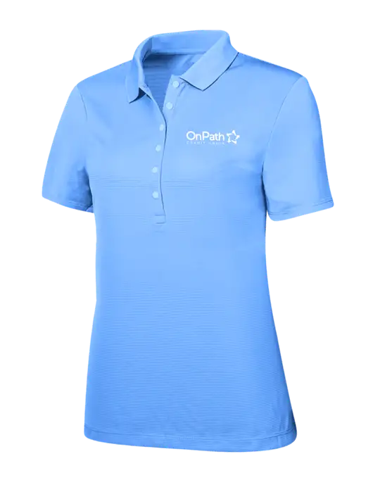 Callaway Womens Ottoman Light Blue Polo w/OnPath Logo
