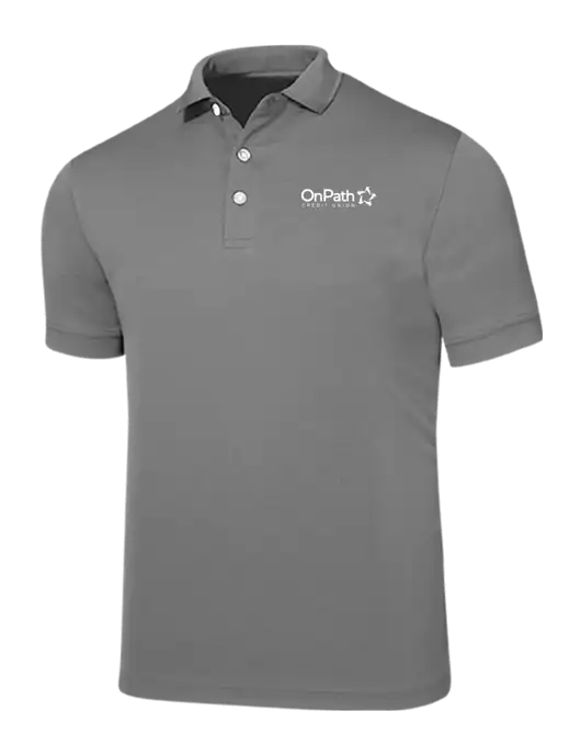 Callaway Ottoman Medium Grey Polo w/OnPath Logo