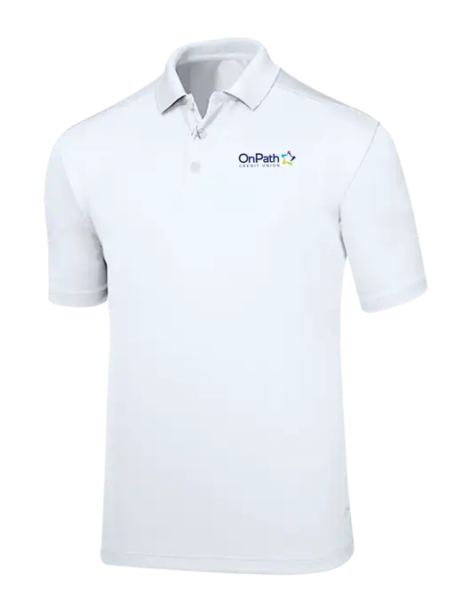 Callaway Core Bright White Performance Polo w/OnPath Logo