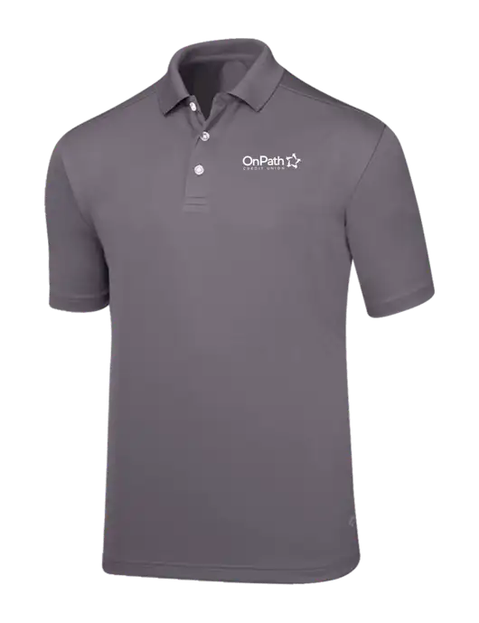 Callaway Core Medium Grey Performance Polo w/OnPath Logo