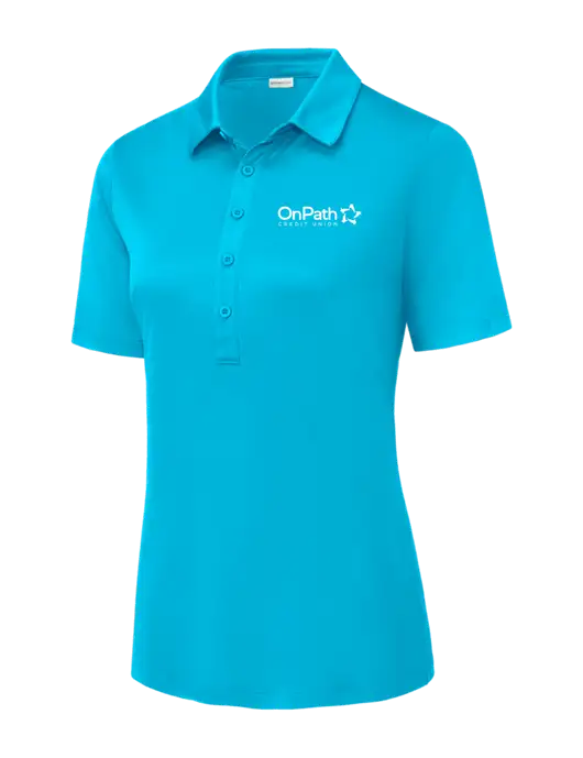 Sapphire Womens Posi-UV Pro Polo w/OnPath Logo