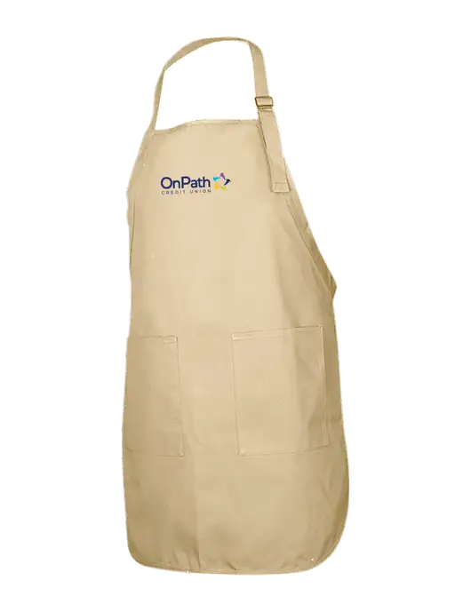 Full-Length Stone Apron With Pockets w/OnPath Logo