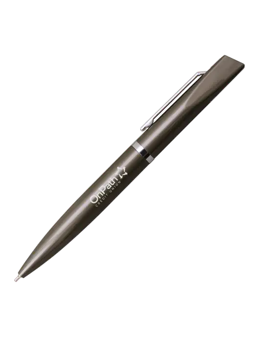Santos Gunmetal Pen - Black Ink w/OnPath Logo