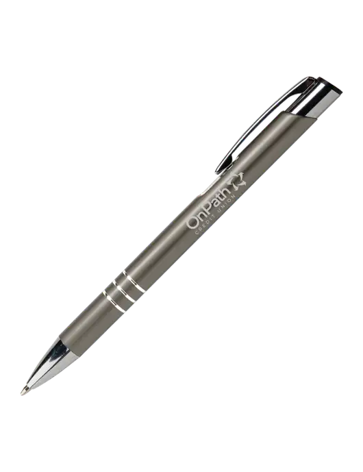Laurent Gunmetal Pen - Black Ink w/OnPath Logo