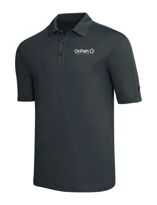 Nike Dark Grey Tech Sport Dri-FIT Polo w/OnPath Logo