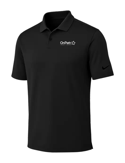 Nike Black Dri-FIT Vapor Polo w/OnPath Logo