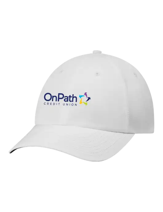 Richardson Relaxed Performance Lite White Cap w/OnPath Logo