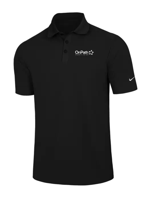 Nike Black Dri-FIT Classic Polo w/OnPath Logo